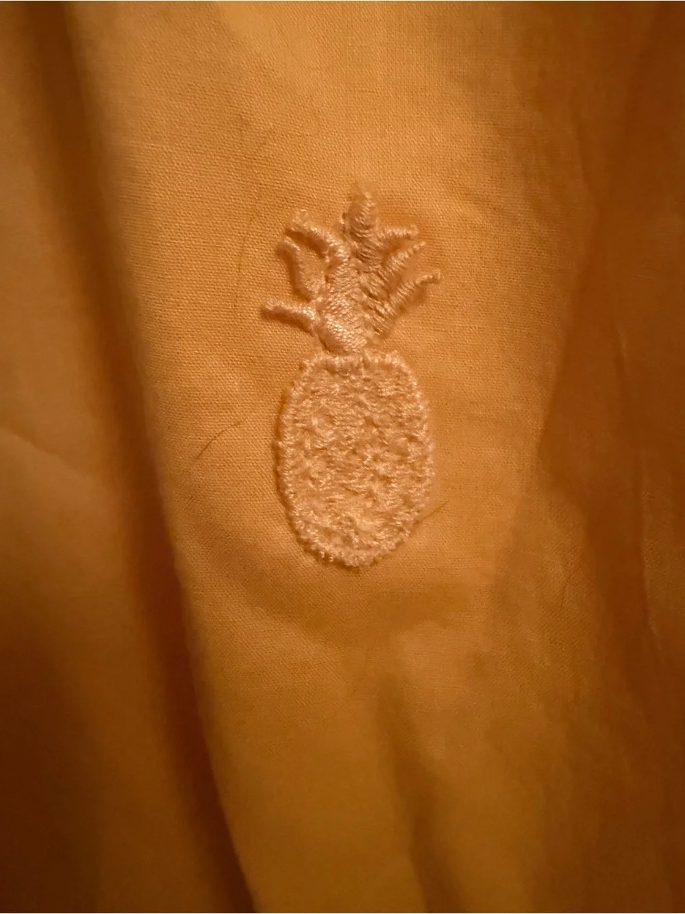 J. Crew Women's Yellow Pineapple Embroidered Sundress NWT size 0